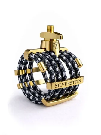 Silverstein Cryo 4 Gold Gen.6 Champagne Gold - лігатура для кларнета Сі-b — фото 1