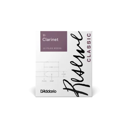 D\'Addario Reserve Classic тростинa для кларнета Bb — фото 1