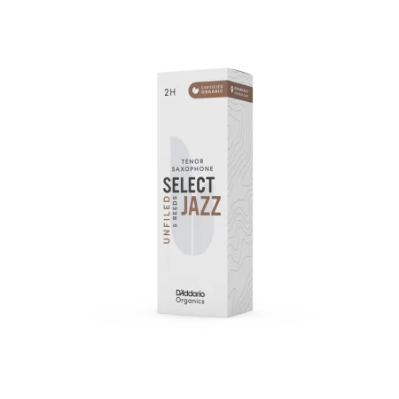 D\'Addario Select Jazz Unfiled тростина для тенор-саксофона — фото 2
