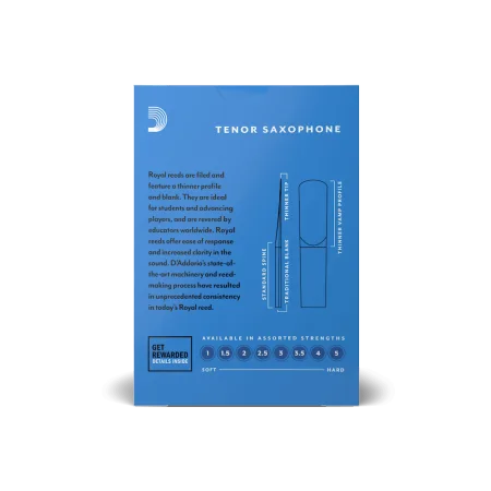 D\'Addario Royal тростина для тенор-саксофона — фото 4