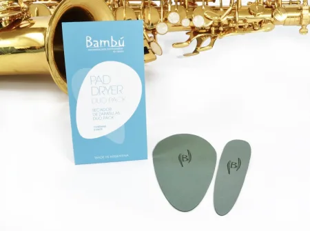 Bambu Pad Dryer Duo Pack  Комплект протирок для очищення та осушення подушок деревяних духових інструментів — фото 2
