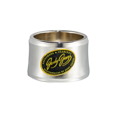 JodyJazz Power Ring silver plated лігатура для альт-саксофона — фото 1